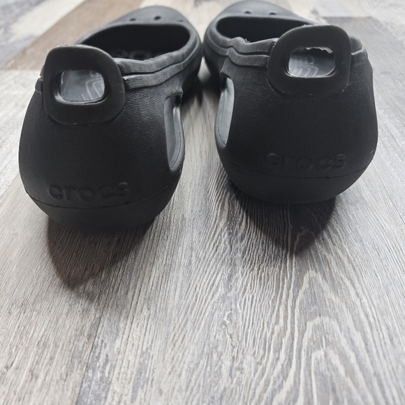 Crocs Kadee Slingback Flats Black Women's 7 - Picture 5 of 7